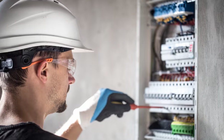 Remplacement et mise aux normes d'un tableau électrique par un électricien